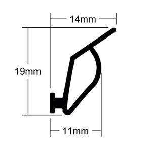 Stormguard Double Door Bubble Gasket