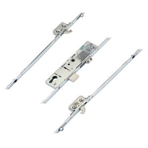 ERA Latch Deadbolt 2 Hooks 2 Rollers Split Spindle Multipoint Door Lock - Option 2