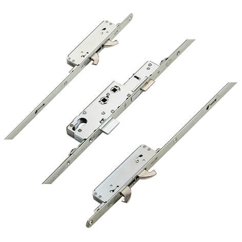 Avocet Timber/Composite Affinity Bastion Latch Deadbolt 4 Hooks Double Spindle Multipoint Door Lock