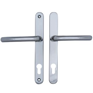 Fab & Fix Balmoral Lever Lever UPVC Multipoint Door Handles - 92mm PZ Sprung 212mm Screw Centres