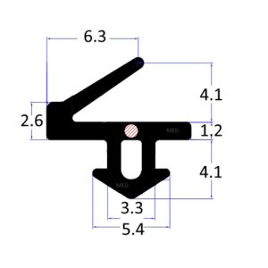 FLIP006 Flipper Gasket