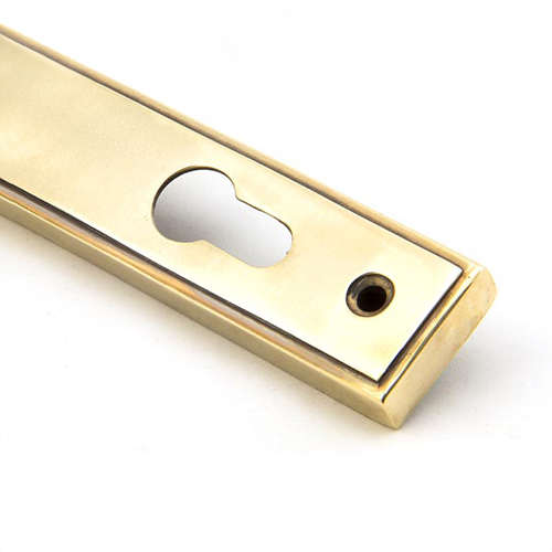 From the Anvil Reeded Lever/Lever Multipoint Door Handles - 92mm PZ Sprung 212mm Screw Centres (LEAD TIME: 2-3 DAYS)
