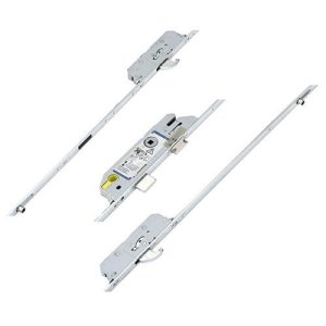 Fuhr Latch Deadbolt 2 Rollers 2 Hooks Key Wind Operated Multipoint Door Lock