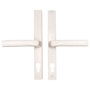 Hoppe London Lever Lever UPVC Multipoint Door Handles - 70mm PZ Unsprung 215mm Screw Centres