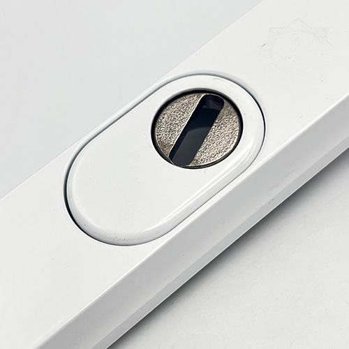 Hoppe Atlanta PAS24 Lever Lever UPVC Multipoint Door Handles - 92mm PZ Unsprung 122mm Screw Centres