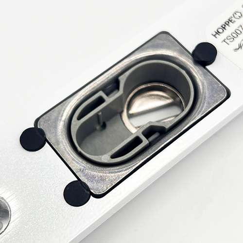 Hoppe Atlanta PAS24 Lever Lever UPVC Multipoint Door Handles - 92mm PZ Unsprung 122mm Screw Centres