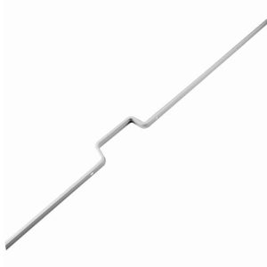 Contract London Bar (Lattice Grooved Type) with Large(No1) Size Staple for Nightlatches