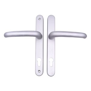 TSS DDA/EA Compliant Lever Lever UPVC Multipoint Door Handles - 92mm PZ Sprung 210mm Screw Centres